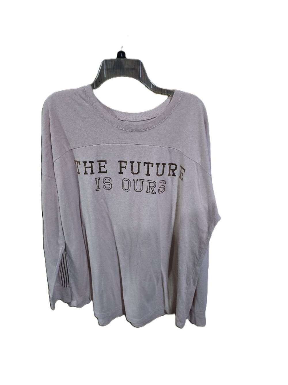 "The Future Is Ours" Flirtitude Pink Long Sleeve T-Shirt